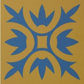 Декоративная вставка Метлахская плитка 050N027D006 ENC06 Roy 06 (JAU.BEN) 5x5