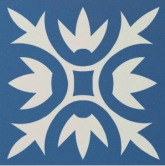 Декоративная вставка Метлахская плитка 050N027D007 ENC06 Roy 07 (BAS. BEN) 5x5