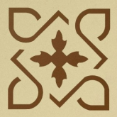 Декоративная вставка Метлахская плитка 070N007D006 ENC07 Vico 06 (IVO. CAR) 7x7