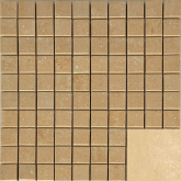 Декор Marte Levigato Crema Marfil Mosaico Su Rete 2.5x2.5 30x30