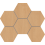 Mosaic/CW04_NR/25x28,5/Hexagon - фото 1