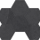 Mosaic/LN04_NS/TE04_NS/25x28,5/Hexagon - фото 1